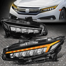 Load image into Gallery viewer, Huracan Style LED DRL+SEQUENTIAL Headlight 2016+ Honda Civic